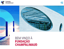 Tablet Screenshot of fchampalimaud.org